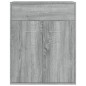 vidaXL Sideboard Grau Sonoma 60x30x75 cm Holzwerkstoff vidaXL Sideboard Grau Sonoma 60x30x75 cm Holzwerkstoff