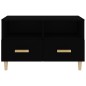 vidaXL TV-Schrank Schwarz 80x36x50 cm Holzwerkstoff vidaXL TV-Schrank Schwarz 80x36x50 cm Holzwerkstoff