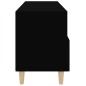 vidaXL TV-Schrank Schwarz 80x36x50 cm Holzwerkstoff vidaXL TV-Schrank Schwarz 80x36x50 cm Holzwerkstoff