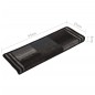 vidaXL Treppenmatten Selbstklebend 15 Stk. 65x21x4 cm Schwarz und Grau vidaXL Treppenmatten Selbstklebend 15 Stk. 65x21x4 cm Schwarz und Grau