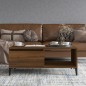 vidaXL Couchtisch Braun Eichen-Optik 90x50x36,5 cm Holzwerkstoff vidaXL Couchtisch Braun Eichen-Optik 90x50x36,5 cm Holzwerkstoff