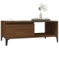 vidaXL Couchtisch Braun Eichen-Optik 90x50x36,5 cm Holzwerkstoff vidaXL Couchtisch Braun Eichen-Optik 90x50x36,5 cm Holzwerkstoff