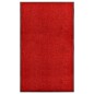 vidaXL Fußmatte Waschbar Rot 90x150 cm vidaXL Fußmatte Waschbar Rot 90x150 cm