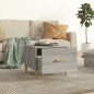 vidaXL Couchtisch Grau Sonoma 50x50x40 cm Holzwerkstoff vidaXL Couchtisch Grau Sonoma 50x50x40 cm Holzwerkstoff