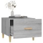 vidaXL Couchtisch Grau Sonoma 50x50x40 cm Holzwerkstoff vidaXL Couchtisch Grau Sonoma 50x50x40 cm Holzwerkstoff