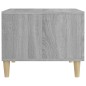 vidaXL Couchtisch Grau Sonoma 50x50x40 cm Holzwerkstoff vidaXL Couchtisch Grau Sonoma 50x50x40 cm Holzwerkstoff