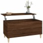 vidaXL Couchtisch Braun Eichen-Optik 90x44,5x45 cm Holzwerkstoff vidaXL Couchtisch Braun Eichen-Optik 90x44,5x45 cm Holzwerkstoff