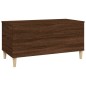 vidaXL Couchtisch Braun Eichen-Optik 90x44,5x45 cm Holzwerkstoff vidaXL Couchtisch Braun Eichen-Optik 90x44,5x45 cm Holzwerkstoff
