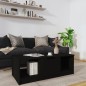 vidaXL Couchtisch Schwarz 102x50x36 cm Holzwerkstoff vidaXL Couchtisch Schwarz 102x50x36 cm Holzwerkstoff