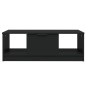 vidaXL Couchtisch Schwarz 102x50x36 cm Holzwerkstoff vidaXL Couchtisch Schwarz 102x50x36 cm Holzwerkstoff