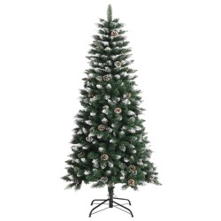 vidaXL Künstlicher Weihnachtsbaum mit Ständer Grün 120 cm PVC