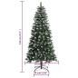 vidaXL Künstlicher Weihnachtsbaum mit Ständer Grün 120 cm PVC vidaXL Künstlicher Weihnachtsbaum mit Ständer Grün 120 cm PVC