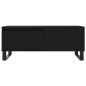 vidaXL Couchtisch Schwarz 90x50x36,5 cm Holzwerkstoff vidaXL Couchtisch Schwarz 90x50x36,5 cm Holzwerkstoff