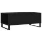 vidaXL Couchtisch Schwarz 90x50x36,5 cm Holzwerkstoff vidaXL Couchtisch Schwarz 90x50x36,5 cm Holzwerkstoff
