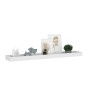 vidaXL Loggia Wandregale 2 Stk. Weiß 80x15x4 cm MDF vidaXL Loggia Wandregale 2 Stk. Weiß 80x15x4 cm MDF