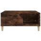 vidaXL Couchtisch Räuchereiche 80x80x36,5 cm Holzwerkstoff vidaXL Couchtisch Räuchereiche 80x80x36,5 cm Holzwerkstoff