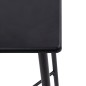 vidaXL Bartisch Schwarz 60 x 60 x 111 cm MDF vidaXL Bartisch Schwarz 60 x 60 x 111 cm MDF