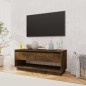 vidaXL TV-Schrank Räuchereiche 102x41x44 cm Holzwerkstoff vidaXL TV-Schrank Räuchereiche 102x41x44 cm Holzwerkstoff
