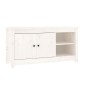 vidaXL TV-Schrank Weiß 103x36,5x52 cm Massivholz Kiefer vidaXL TV-Schrank Weiß 103x36,5x52 cm Massivholz Kiefer