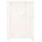 vidaXL TV-Schrank Weiß 103x36,5x52 cm Massivholz Kiefer vidaXL TV-Schrank Weiß 103x36,5x52 cm Massivholz Kiefer