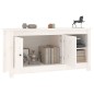 vidaXL TV-Schrank Weiß 103x36,5x52 cm Massivholz Kiefer vidaXL TV-Schrank Weiß 103x36,5x52 cm Massivholz Kiefer