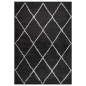 vidaXL Teppich Shaggy Hochflor Creme und Anthrazit 160x230 cm vidaXL Teppich Shaggy Hochflor Creme und Anthrazit 160x230 cm