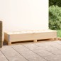 vidaXL Paletten-Aufsatzrahmen 50x150 cm Kiefer Massivholz vidaXL Paletten-Aufsatzrahmen 50x150 cm Kiefer Massivholz