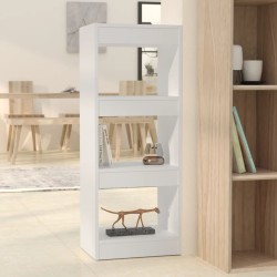 vidaXL Bücherregal/Raumteiler Weiß 40x30x103 cm Holzwerkstoff