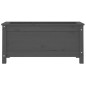 vidaXL Pflanzkübel Grau 82,5x40x39 cm Massivholz Kiefer vidaXL Pflanzkübel Grau 82,5x40x39 cm Massivholz Kiefer