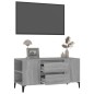 vidaXL TV-Schrank Grau Sonoma 102x44,5x50 cm Holzwerkstoff vidaXL TV-Schrank Grau Sonoma 102x44,5x50 cm Holzwerkstoff
