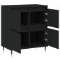 vidaXL Sideboard Schwarz 60x35x70 cm Holzwerkstoff vidaXL Sideboard Schwarz 60x35x70 cm Holzwerkstoff