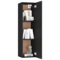 vidaXL 6-tlg. TV-Schrank-Set Schwarz Holzwerkstoff vidaXL 6-tlg. TV-Schrank-Set Schwarz Holzwerkstoff