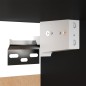 vidaXL 6-tlg. TV-Schrank-Set Schwarz Holzwerkstoff vidaXL 6-tlg. TV-Schrank-Set Schwarz Holzwerkstoff