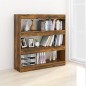 vidaXL Bücherregal/Raumteiler Räuchereiche 100×30×103 cm vidaXL Bücherregal/Raumteiler Räuchereiche 100×30×103 cm