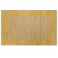 vidaXL Teppich Handgefertigt Jute Gelb 160x230 cm vidaXL Teppich Handgefertigt Jute Gelb 160x230 cm