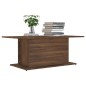 vidaXL Couchtisch Braun Eiche 102x55,5x40 cm Holzwerkstoff vidaXL Couchtisch Braun Eiche 102x55,5x40 cm Holzwerkstoff