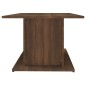vidaXL Couchtisch Braun Eiche 102x55,5x40 cm Holzwerkstoff vidaXL Couchtisch Braun Eiche 102x55,5x40 cm Holzwerkstoff