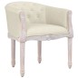vidaXL Esszimmerstuhl Beige Leinen vidaXL Esszimmerstuhl Beige Leinen