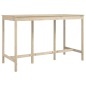 vidaXL Bartisch 180x80x110 cm Massivholz Kiefer vidaXL Bartisch 180x80x110 cm Massivholz Kiefer