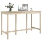 vidaXL Bartisch 180x80x110 cm Massivholz Kiefer vidaXL Bartisch 180x80x110 cm Massivholz Kiefer