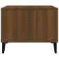vidaXL Couchtisch Braun Eichen-Optik 60x50x40 cm Holzwerkstoff vidaXL Couchtisch Braun Eichen-Optik 60x50x40 cm Holzwerkstoff