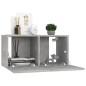 vidaXL 3-tlg. TV-Schrank-Set Betongrau Holzwerkstoff vidaXL 3-tlg. TV-Schrank-Set Betongrau Holzwerkstoff