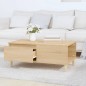 vidaXL Couchtisch Sonoma-Eiche 90x50x36,5 cm Holzwerkstoff vidaXL Couchtisch Sonoma-Eiche 90x50x36,5 cm Holzwerkstoff