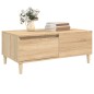 vidaXL Couchtisch Sonoma-Eiche 90x50x36,5 cm Holzwerkstoff vidaXL Couchtisch Sonoma-Eiche 90x50x36,5 cm Holzwerkstoff