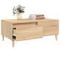 vidaXL Couchtisch Sonoma-Eiche 90x50x36,5 cm Holzwerkstoff vidaXL Couchtisch Sonoma-Eiche 90x50x36,5 cm Holzwerkstoff