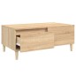 vidaXL Couchtisch Sonoma-Eiche 90x50x36,5 cm Holzwerkstoff vidaXL Couchtisch Sonoma-Eiche 90x50x36,5 cm Holzwerkstoff