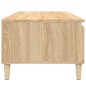 vidaXL Couchtisch Sonoma-Eiche 90x50x36,5 cm Holzwerkstoff vidaXL Couchtisch Sonoma-Eiche 90x50x36,5 cm Holzwerkstoff