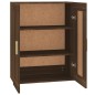 vidaXL Wandschrank Braun Eichen-Optik 69,5x32,5x90 cm Holzwerkstoff vidaXL Wandschrank Braun Eichen-Optik 69,5x32,5x90 cm Holzwerkstoff