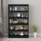 vidaXL Bücherregal/Raumteiler Schwarz 100x30x166 cm vidaXL Bücherregal/Raumteiler Schwarz 100x30x166 cm