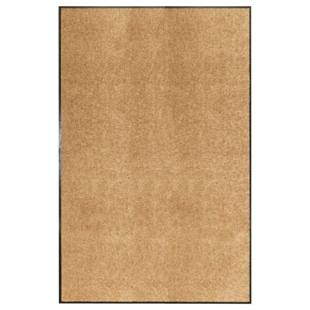 vidaXL Fußmatte Waschbar Creme 120x180 cm